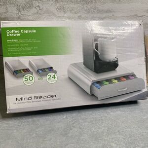 Mind Reader Nespresso Coffee Capsule Rectangular One Drawer Storage Organizer